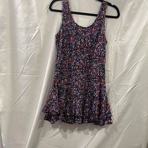 Free people floral mini dress